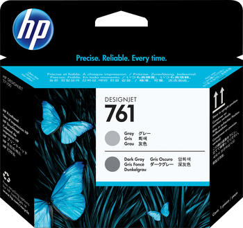 HP Druckkopf mit Tinte Nr 761 grau&sol;grau dunkel