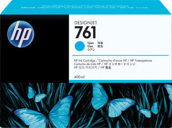 HP Tinte Nr 761 cyan&comma; 400ml