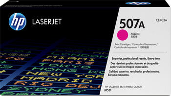 HP Toner 507A magenta HP Toner 507A magenta