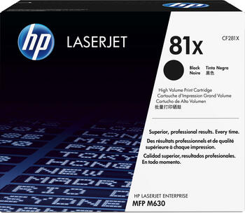 HP Toner 81X schwarz, original HP-Toner