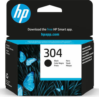 HP 304 Tintenpatrone Schwarz Original