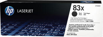 HP 83X schwarz Original LaserJet Tonerkartuschen