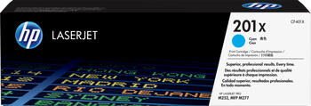 HP 201X Toner cyan Original, hohe Kapazität 2300 Seiten HP 201X Toner cyan Original, hohe Kapazität 2300 Seiten