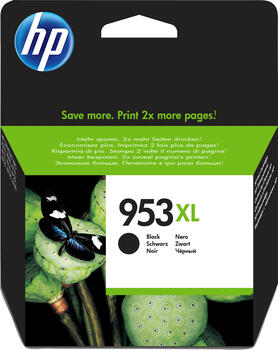 HP 953 XL Tinte schwarz, Original Kapazität: 2000 Seiten