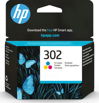HP Druckkopf mit Tinte 302 dreifarbig 165 Seiten HP Druckkopf mit Tinte 302 dreifarbig 165 Seiten
