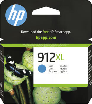 HP Tinte 912 XL cyan Original 825 Seiten