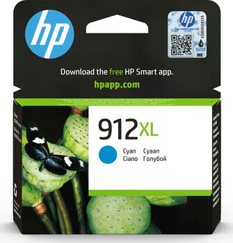 HP Tinte 912 XL cyan Original 825 Seiten HP Tinte 912 XL cyan Original 825 Seiten
