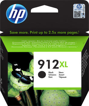 HP Tinte 912 XL schwarz Original HP Tinte 912 XL schwarz Original