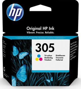 HP Tinte 305 Cyan, Magenta, Gelb