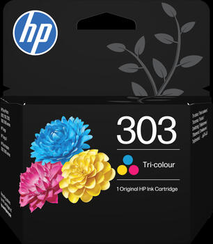 HP Druckkopf mit Tinte 303 dreifarbig HP Druckkopf mit Tinte 303 dreifarbig