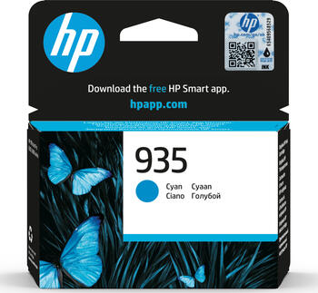 HP Tinte 935 cyan Original Kapazität: 400 Seiten HP Tinte 935 cyan Original Kapazität: 400 Seiten