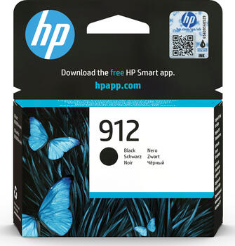 HP Tinte 912 schwarz Kapazit&auml;t&colon; 300 Seiten