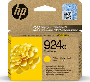 HP Tinte 924e EvoMore gelb HP Tinte 924e EvoMore gelb