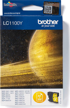 Brother Tinte LC1100Y gelb Brother Tinte LC1100Y gelb