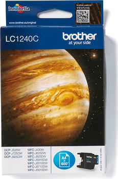 Brother Tinte LC1240C cyan