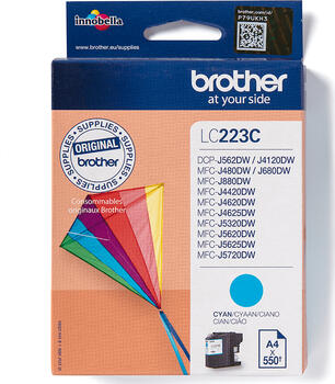 Brother LC223C Tinte cyan