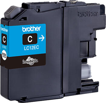 Brother LC12EC XL Tinte&comma; cyan hohe Kapazit&auml;t 1200 Seiten