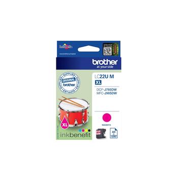 Brother LC22UM Tinte magenta Original 1200 Seiten