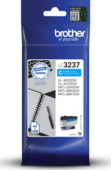 Brother Tinte LC3237C cyan 1500 Seiten