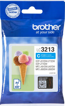 Brother Tinte LC3213C cyan 400 Seiten