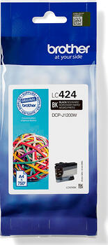 Brother Tinte LC424BK schwarz 750 Seiten Brother Tinte LC424BK schwarz 750 Seiten