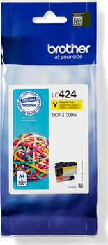 Brother Tinte LC424Y gelb 750 Seiten Brother Tinte LC424Y gelb 750 Seiten