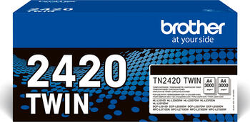 2er-Pack Brother Toner TN-2420 schwarz