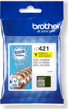 Brother Tinte LC421Y gelb
