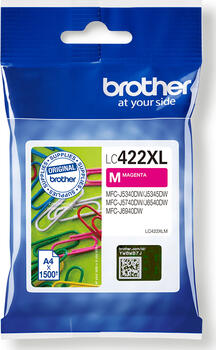 Brother Tinte LC422M magenta&comma; Original Zubeh&ouml;r