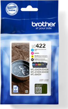 Brother Tinte LC422VAL Valuepack 