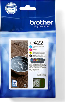 Brother Tinte LC422VAL Valuepack