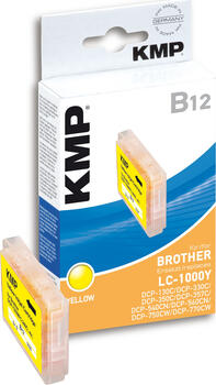 KMP B12 kompatibel zu Brother LC-1000Y yellow 