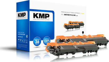 KMP kompatibel zu Brother TN-241BK schwarz, 2er-Pack 
