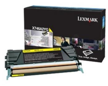 Lexmark X746A3 Toner gelb 