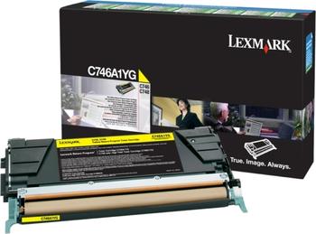 Lexmark C746A3YG originale Laser Cartridge 7000Seiten Gelb Lasertoner / Patrone