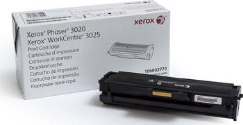 XEROX 106R02773 Original Toner schwarz, 1500 Seiten, für Phaser 3020, WorkCentre 3025