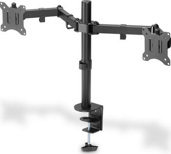 Digitus Tischhalterung für bis zu 2 Monitore bis 32 Zoll, höhenverstellbar, ausziehbar Digitus Tischhalterung für bis zu 2 Monitore bis 32 Zoll, höhenverstellbar, ausziehbar
