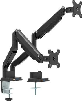 inLine Tischhalterung f&uuml;r 2 Monitore 17-32 Zoll