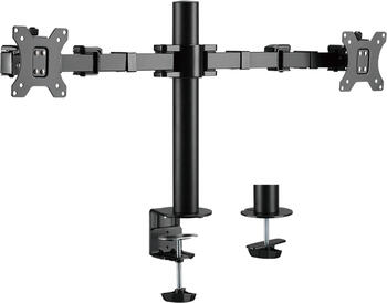 LogiLink BP0106 Monitorständer für 2 Monitore bis 81,3 cm (32 Zoll) LogiLink BP0106 Monitorständer für 2 Monitore bis 81,3 cm (32 Zoll)