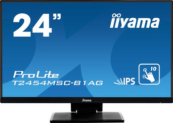 23.8 Zoll iiyama ProLite T2454MSC-B1AG, 60.5cm TFT, 4ms, 1x VGA, 1x HDMI