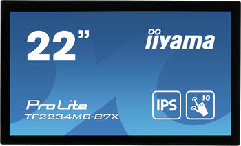 21.5 Zoll iiyama ProLite TF2234MC-B7X, 54.6cm TFT, 8ms, VGA, HDMI, DisplayPort