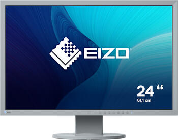 24.1 Zoll Eizo FlexScan EV2430 grau, 61.2cm TFT, 14ms, 1x VGA, 1x DVI, 1x DisplayPort