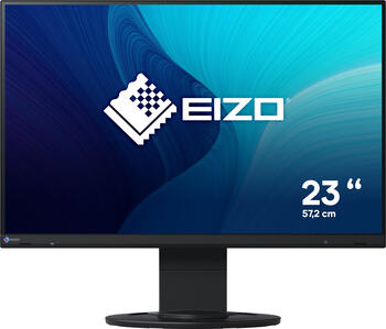 22.5 Zoll Eizo FlexScan EV2360 schwarz, 57.1cm TFT, 5ms (GtG), 1x VGA, 1x HDMI 1.4, 1x DisplayPort