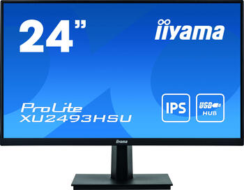 23.8 Zoll iiyama ProLite XU2493HSU-B1, 60.5cm TFT, 4ms (GtG) 5ms, 1x VGA, 1x DVI, 1x HDMI