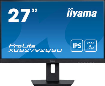 27 Zoll iiyama ProLite XUB2792QSU-B5, 68.6cm TFT, FreeSync, 5ms (GtG), 1x DVI, 1x HDMI 1.4, 1x DisplayPort