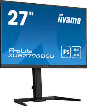 27 Zoll iiyama ProLite XUB2796QSU-B5, 68.6cm TFT, FreeSync, 1ms (MPRT), HDMI, DisplayPort