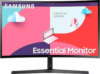 27 Zoll Samsung Essential Monitor S3 S36C (Standfuß gerade), 68,6cm TFT, FreeSync, 4ms (GtG)