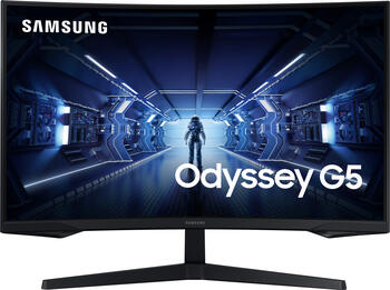 26.9 Zoll Samsung Odyssey G5 (2022), 68.3cm TFT, 144Hz, FreeSync, 1ms (MPRT), 1x HDMI 2.0, 1x DisplayPort 1.2