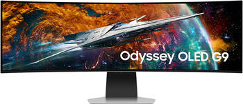 49 Zoll Samsung Odyssey OLED G9 G95SC, 124.5cm TFT, 240Hz, G-Sync, FreeSync, 0.03ms (GtG), 1x HDMI 2.1, u.w.