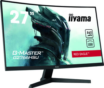 27 Zoll iiyama G-Master G2766HSU-B1 Red Eagle, 68.6cm TFT, 165Hz, 2x HDMI 2.0, 1x DisplayPort 1.4